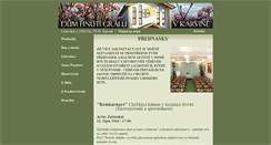 Desktop Screenshot of dumgralu.cz